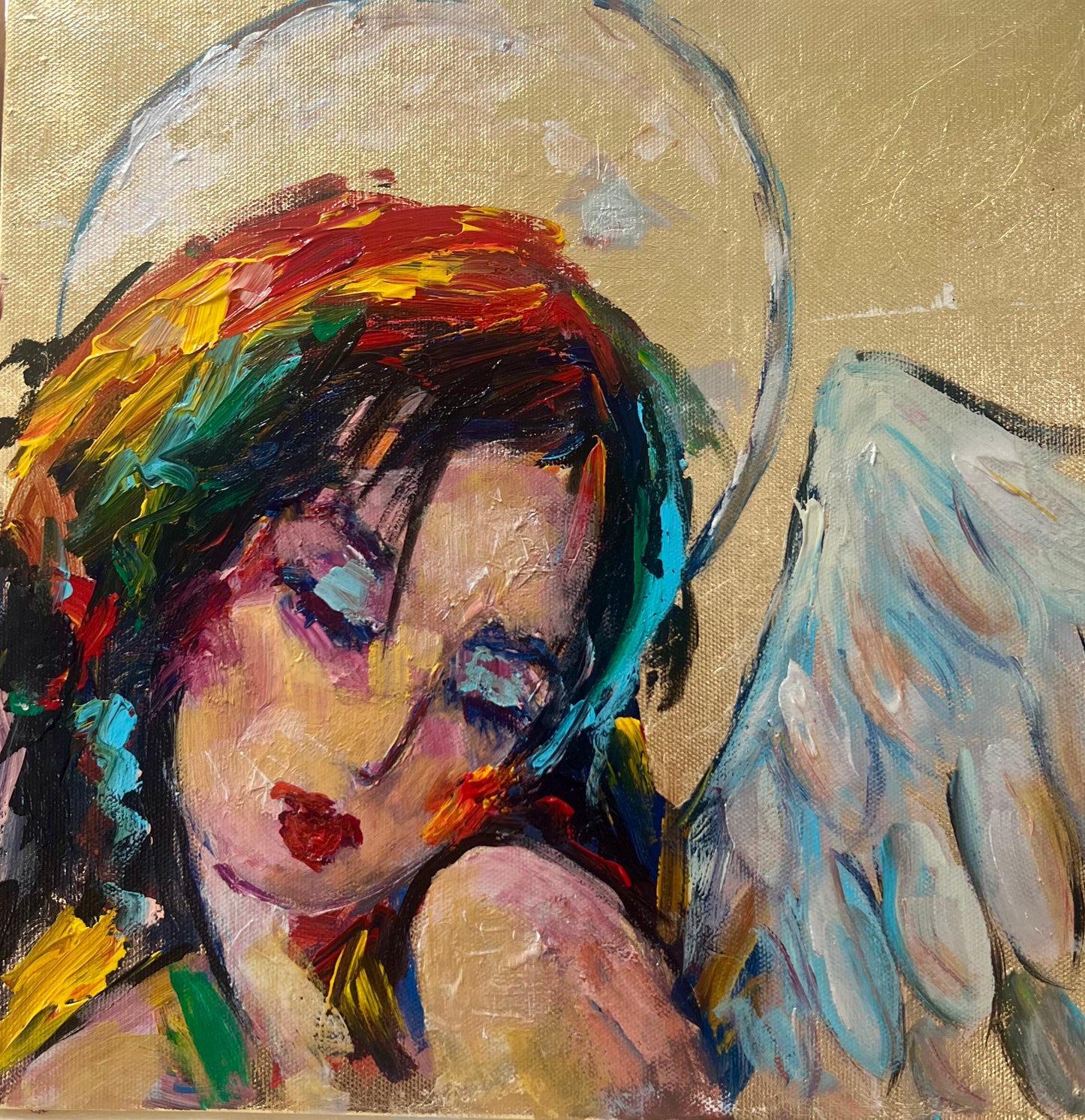 Feathers appear when angels are near