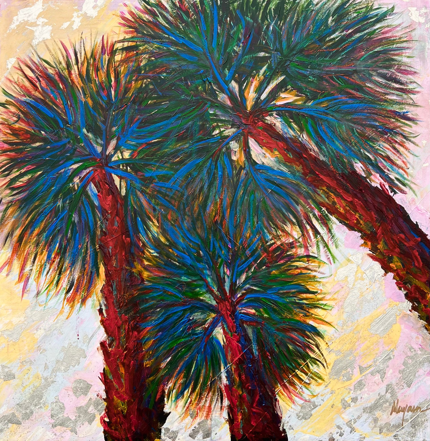 Palm trees and sunshine make me smile