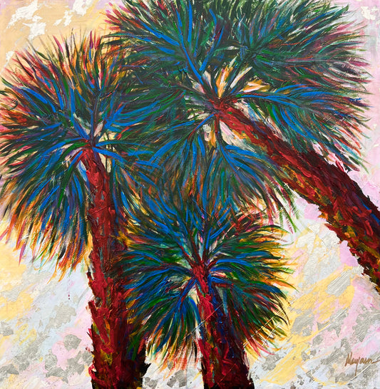 Palm trees and sunshine make me smile