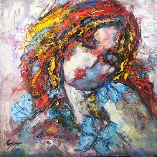 Kissed By Butterflies I (Print)