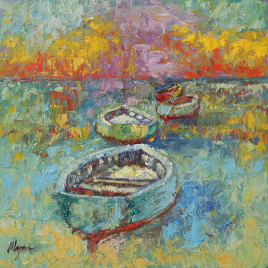 I Drew a Boat, It Drew Me in, One Main Sail, a Guiding Wind ll