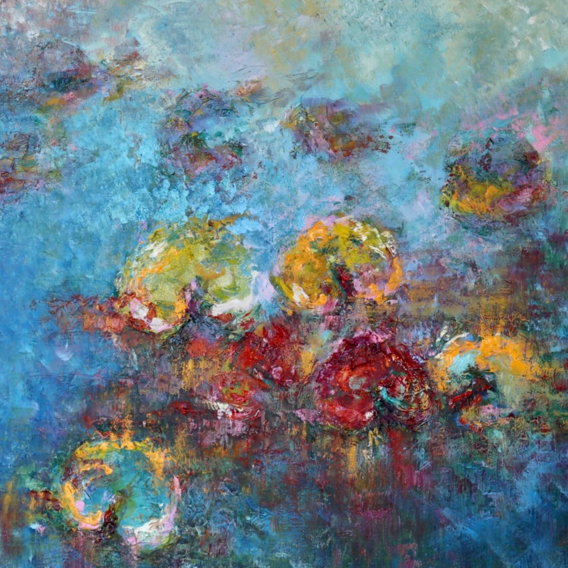 Water Lilies III (ORIGINAL SOLD)