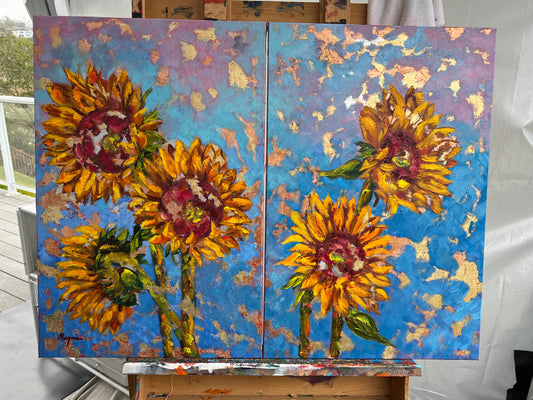 “I want to be like a sunflower so that even on the darkest days I will stand tall and find the sunlight.”