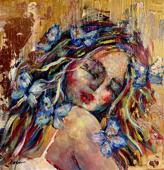 Fairy Blue Butterfly (Original)