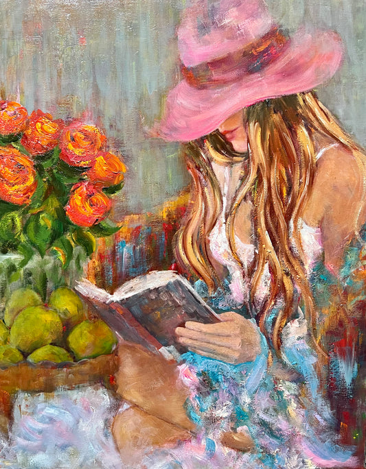 “A rainy day a special gift to readers “  (Print)