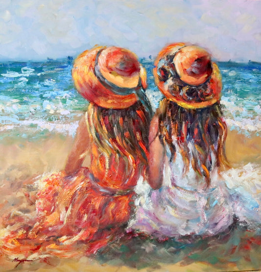 Drifting Away by the Ocean (Print)