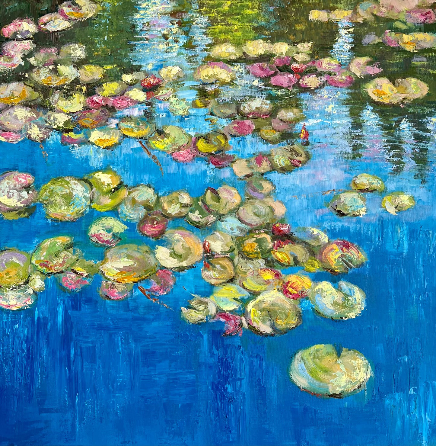 The Lake was Covered in Lili Pads (ORIGINAL SOLD)