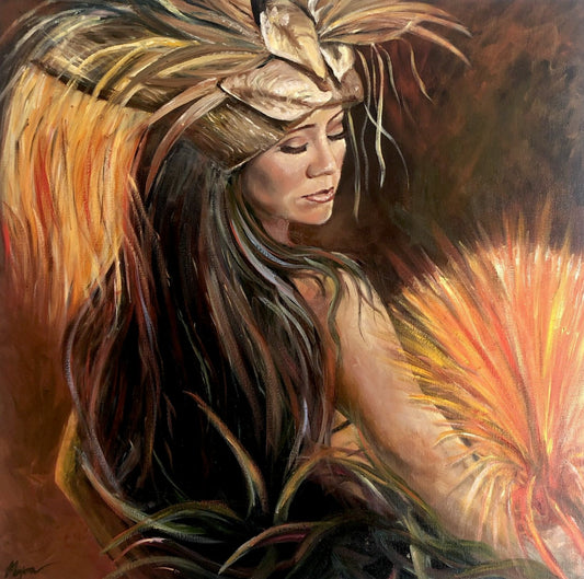 Hawaiian Dancer (Print)