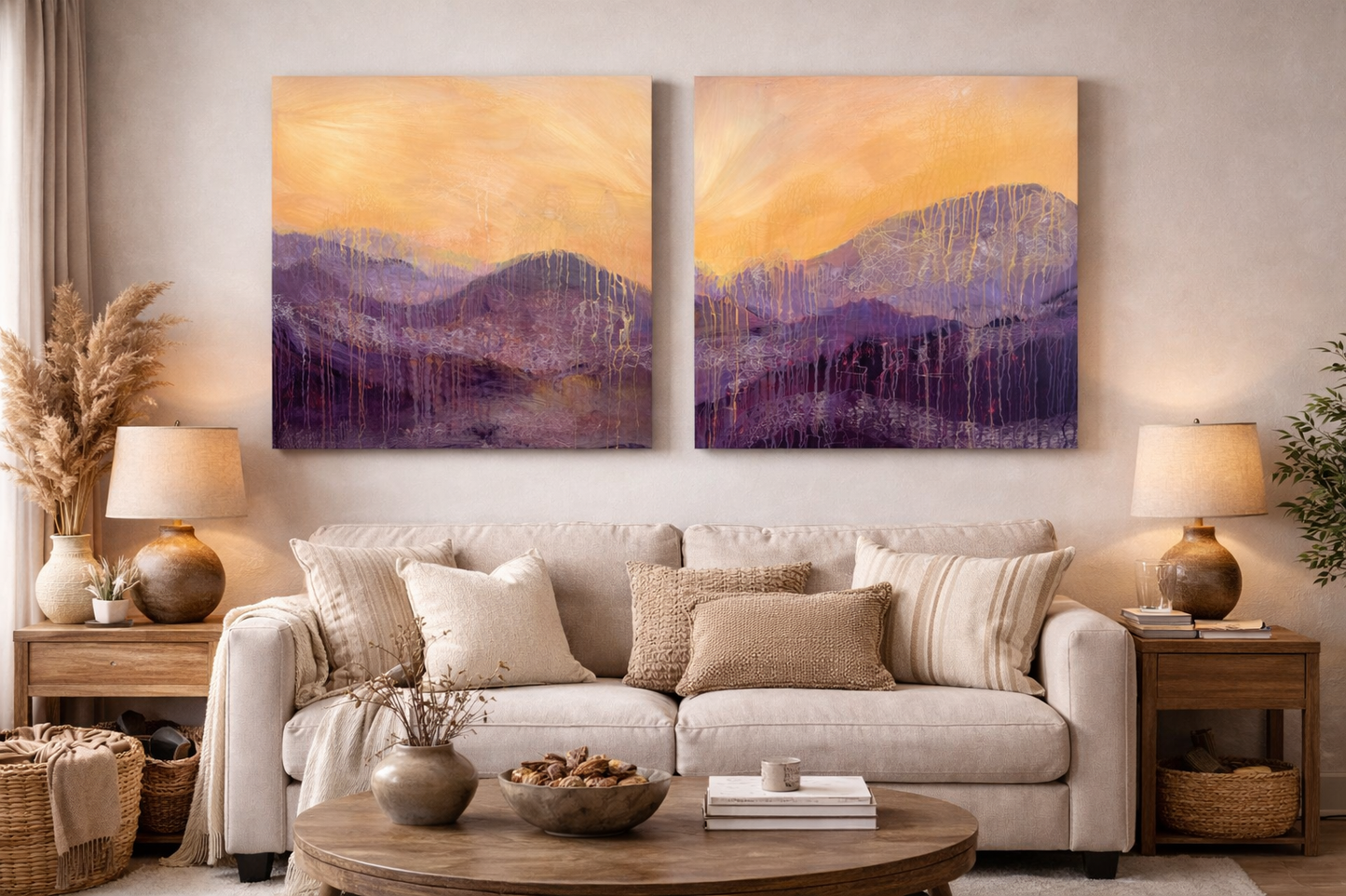 Where the Light Rests
2 36”x36”