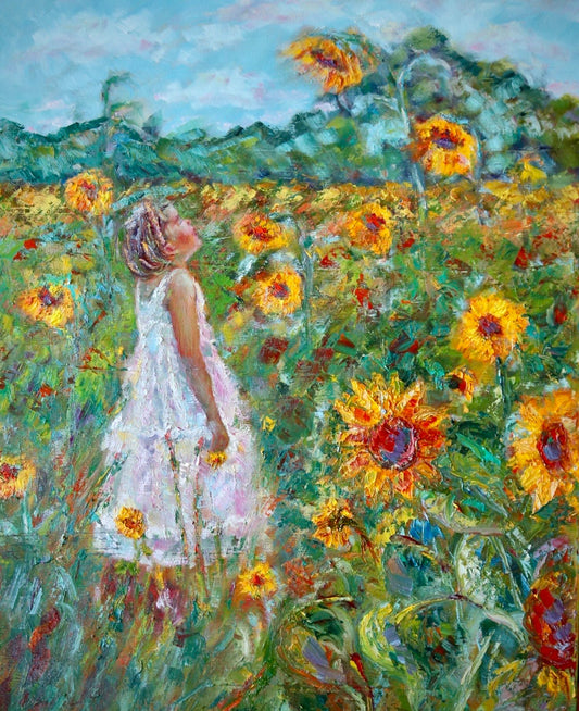 Sunflower Field (ORIGINAL SOLD)
