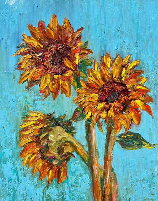 We're All Golden Sunflowers on the Inside (Print)